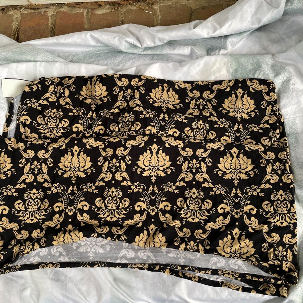 SOPHIA BELLA Bello Rococo Print  Bamboo Viscose BABY SWADDLE WRAP NWT